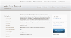 Desktop Screenshot of aasanantonio.org